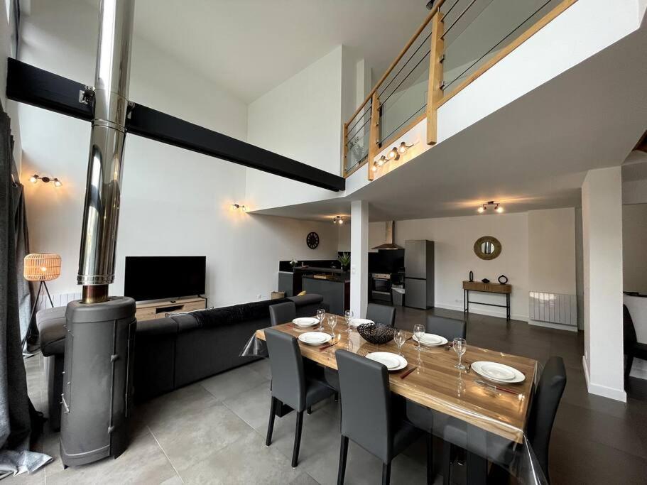 Superbe Loft Lumineux A Caen 아파트 외부 사진