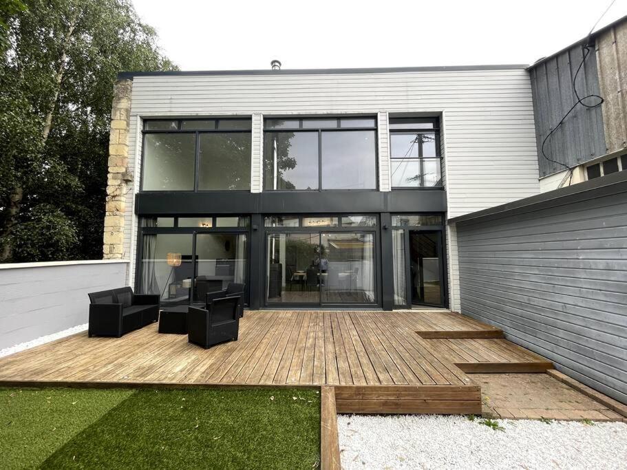 Superbe Loft Lumineux A Caen 아파트 외부 사진